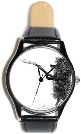 Shot Дизайнерские наручные часы Shot Standart Eжик с палочкой
