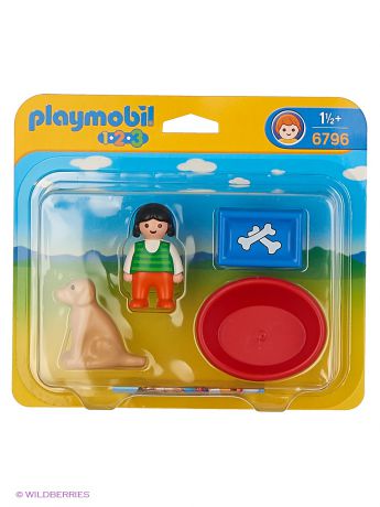 Playmobil Девочка с собакой