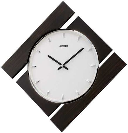 Seiko Деревянные настенные интерьерные часы Seiko QXA444B
