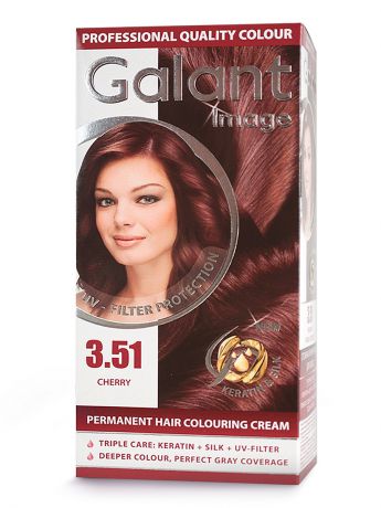 GALANT Image Cтойкая крем-краска для волос " GALANT" 3.51 черешня, 115 мл., (Болгария)