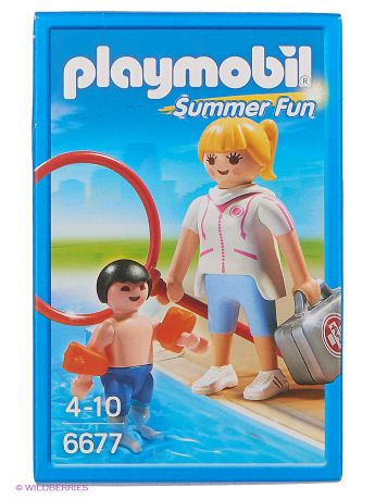 Playmobil Аквапарк: Супервайзер в бассейне