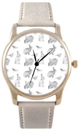Shot Дизайнерские наручные часы Shot Concept Кроличий узор