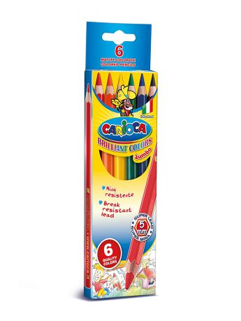 Universal Набор карандашей цветных CARIOCA JUMBO, 6 цв
