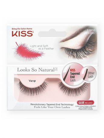 Kiss Kiss Looks so Natural Накладные ресницы Eyelashes Vamp KFL05C