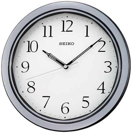 Seiko Пластиковые настенные интерьерные часы Seiko QXA434S