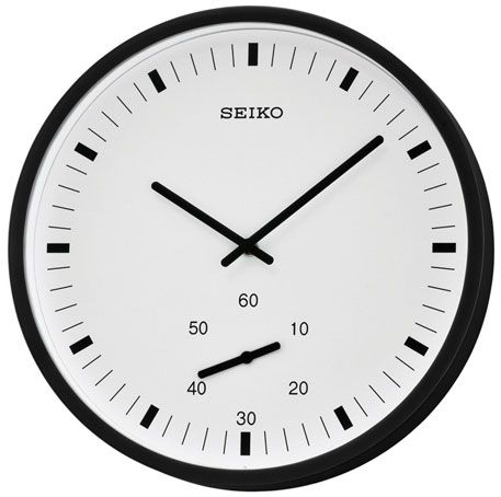 Seiko Пластиковые настенные интерьерные часы Seiko QXA543K