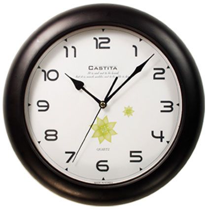 Castita Настенные интерьерные часы Castita 120BK