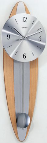 Hermle Настенные интерьерные часы с маятником Hermle 70906-382200