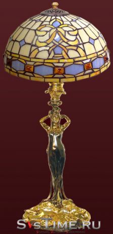 Vel Настольная лампа Нимфа из бронзы Vel 03-06-05-01100