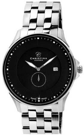 Christina London Мужские швейцарские наручные часы Christina London 518SBL