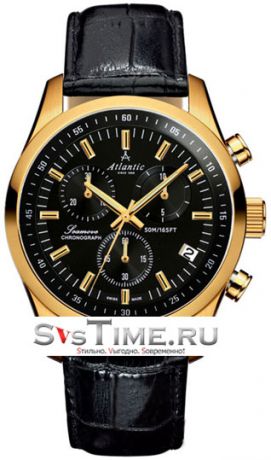 Atlantic Мужские швейцарские наручные часы Atlantic 65451.45.61