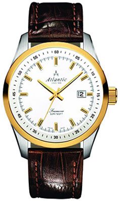 Atlantic Мужские швейцарские наручные часы Atlantic 65351.43.21