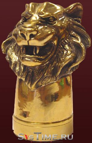 Vel Ручка для печати Лев рычащий из бронзы Vel 03-03-04-01900