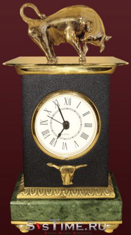 Vel Часы Телец из бронзы Vel 03-12-05-01700