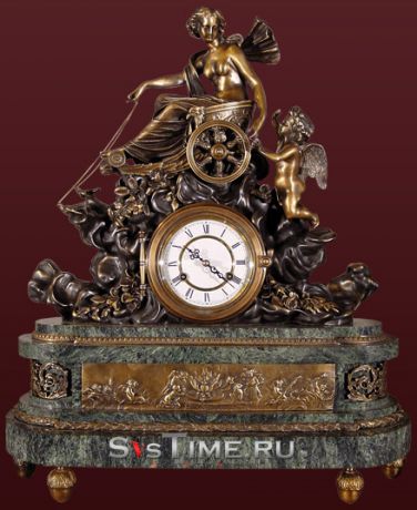 Vel Часы Колесница Венеры из бронзы Vel 03-12-01-00101