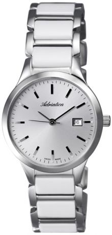 Adriatica Женские швейцарские керамические наручные часы Adriatica A3149.C113Q