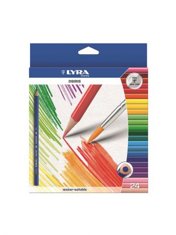 Lyra Lyra osiris aquarell  24 цв, цветные акварельные карандаши