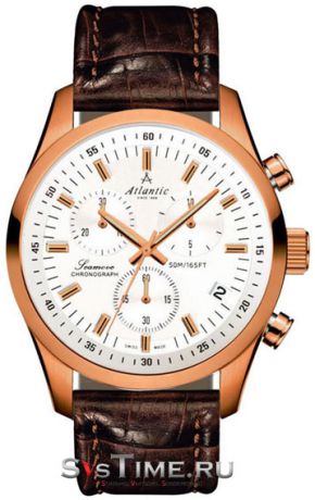 Atlantic Мужские швейцарские наручные часы Atlantic 65451.44.21