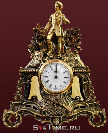 Vel "Часы ""Удачная охота"" из бронзы Vel 03-12-01-01201"