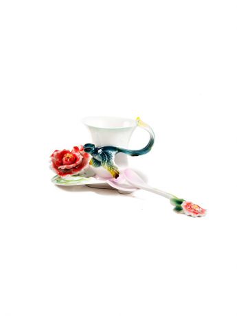Русские подарки Подарочный чайный набор "Роза" на 1 персону