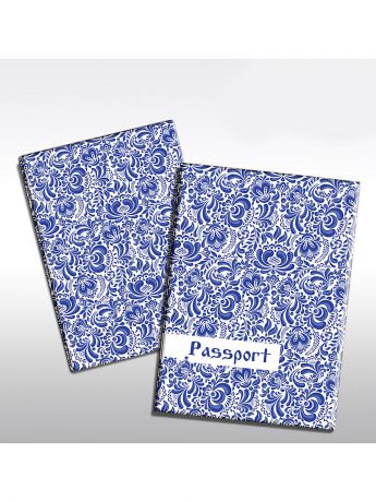 Magic Home Обложка для паспорта "Гжель"