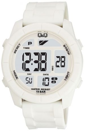 Q&Q Женские японские электронные наручные часы Q&Q M123-010
