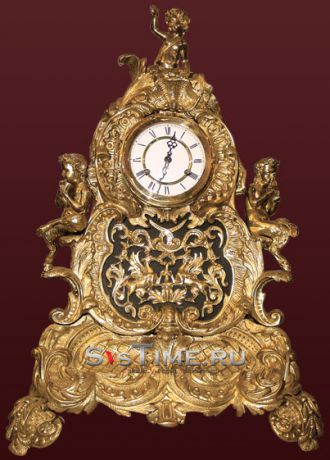 Vel Часы Лотос из бронзы Vel 03-12-01-00600