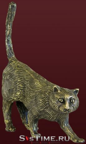 Vel Скульптура Кот из бронзы Vel 03-08-03-13400