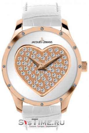 Jacques Lemans Женские швейцарские наручные часы Jacques Lemans 1-1803D