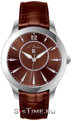 L Duchen Женские швейцарские наручные часы L Duchen D 271.12.38