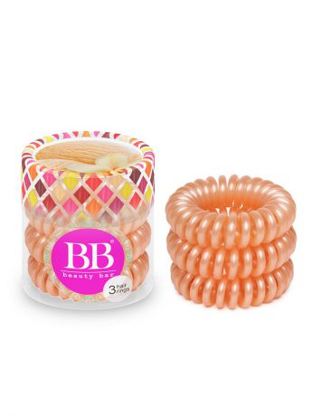 Beauty Bar Резинка-спиралька для волос бежевая