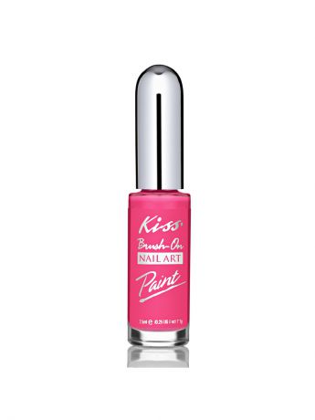 Kiss Kiss Краска для дизайна ногтей Розовая Nail Paint Bikini Pink PA15