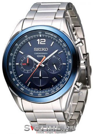 Seiko Мужские японские наручные часы Seiko SSB091P1