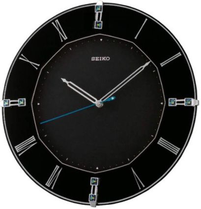 Seiko Пластиковые настенные интерьерные часы Seiko QXA446K