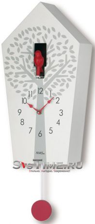 AMS Настенные интерьерные часы AMS W7286