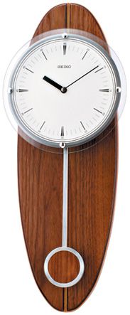 Seiko Деревянные настенные интерьерные часы с маятником Seiko QXC205Y
