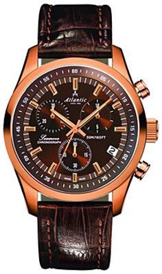 Atlantic Мужские швейцарские наручные часы Atlantic 65451.44.81