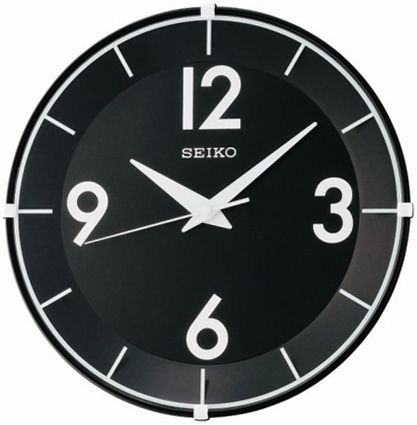 Seiko Пластиковые настенные интерьерные часы Seiko QXA490J
