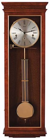 Hermle Деревянные настенные механические часы с маятником и боем Hermle 70932-070351