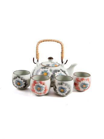 Русские подарки Набор для чайных церемоний "Нежность" на 4 персоны