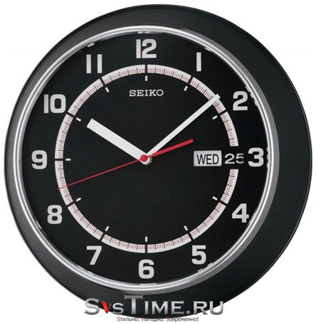 Seiko Пластиковые настенные интерьерные часы Seiko QXF102A