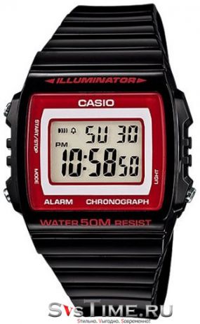 Casio Мужские японские электронные наручные часы Casio W-215H-1A2
