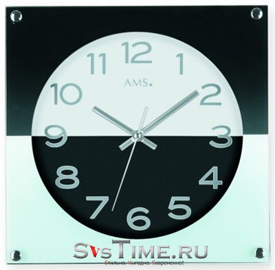 AMS Настенные интерьерные часы AMS F5907