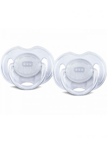 Philips AVENT Пустышка Philips Avent серия Classic SCF170/18/Голубой/Зеленый 2 шт. 0-6 мес.