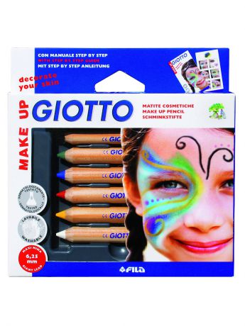 FILA Giotto make up classic набор из 6 классических цветов карандашей для грима