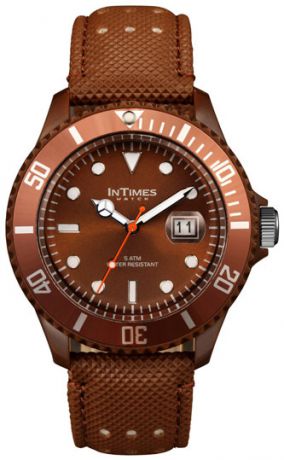 InTimes Мужские наручные часы InTimes IT-057L Dark brown