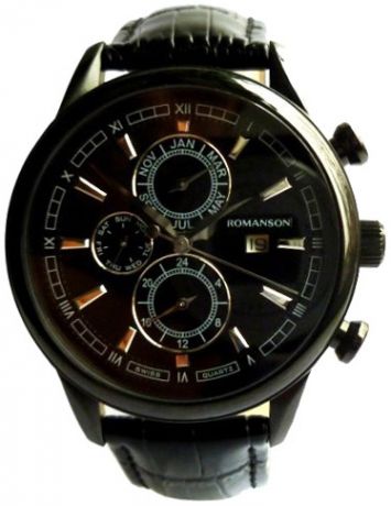 Romanson Мужские наручные часы Romanson TL 1245B MB(BK)