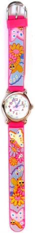 Тик-Так Детские наручные часы Тик-Так H112-2 розовые бабочки