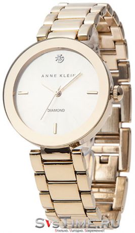 Anne Klein Женские американские наручные часы Anne Klein 1362 CHGB