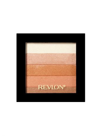 Revlon Палетка хайлайтеров для лица "Highlighting Palette", Bronze glow 030